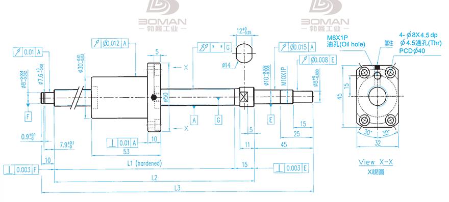 TBI XSVR01210B1DGC5-580-P1 tbi滚珠丝杠厂家代理