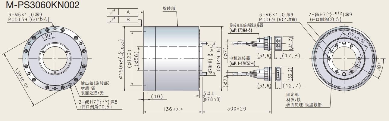 M-PS3060KN002-NSK PSDD马达